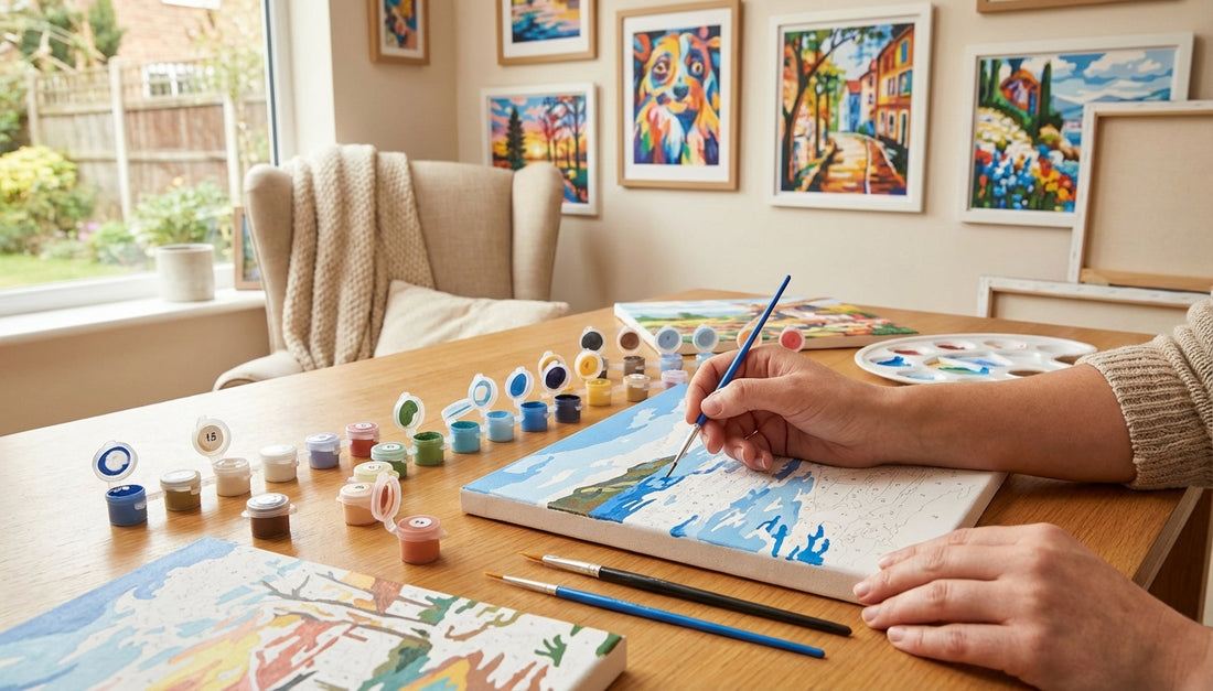 Beyond the Canvas: Paint by Numbers for Well-being