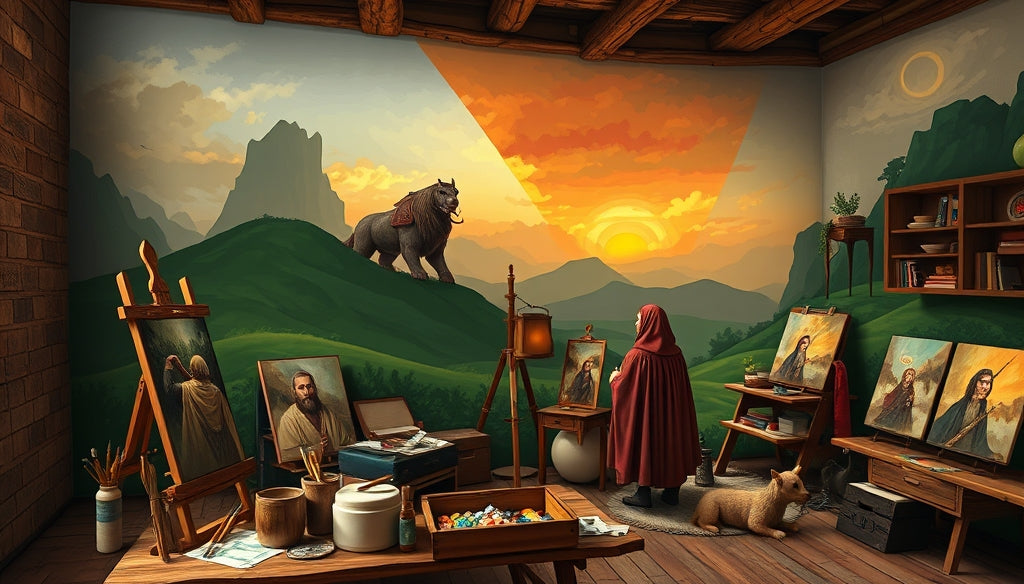 Why Paint by Numbers Kits with High-Quality Acrylic Paint Are Perfect for The Lord of the Rings Fans