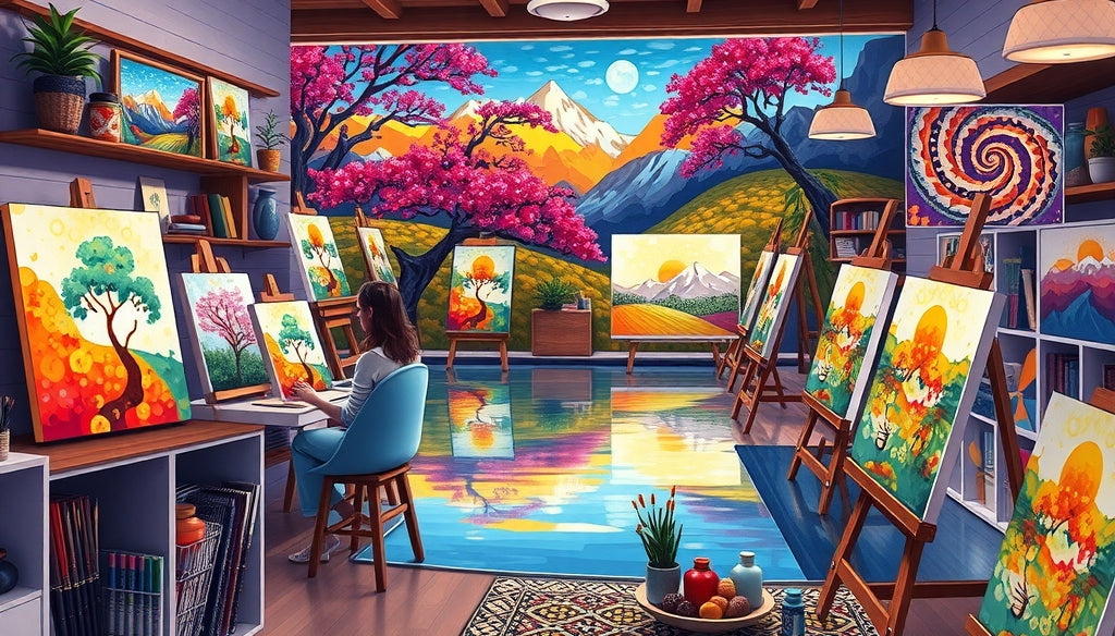 Discover the Best Paint by Numbers Kits for Adults in the US: Relax and Unleash Your Creativity
