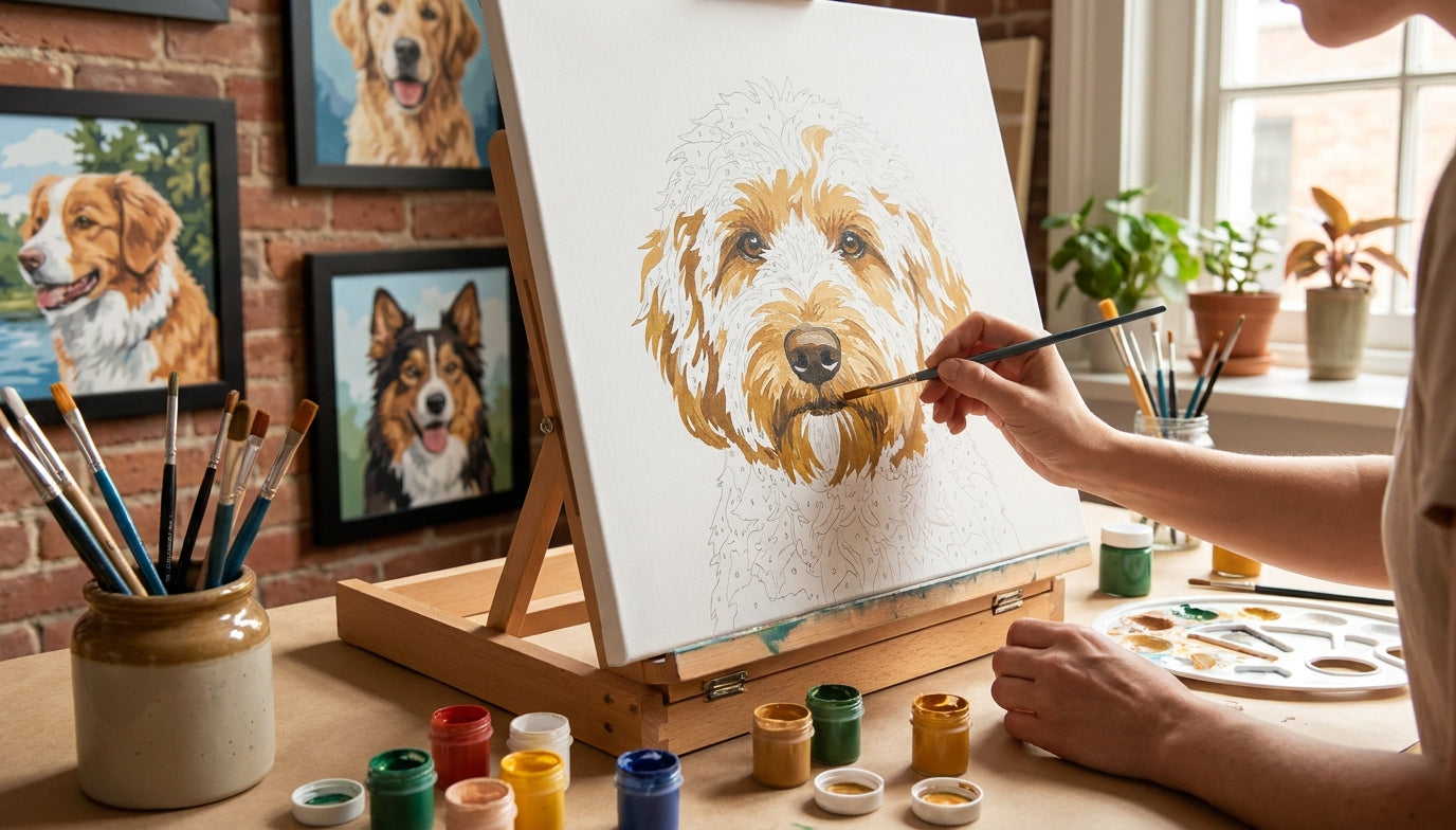 Custom Pet PBN: Immortalize Your Furry Friend
