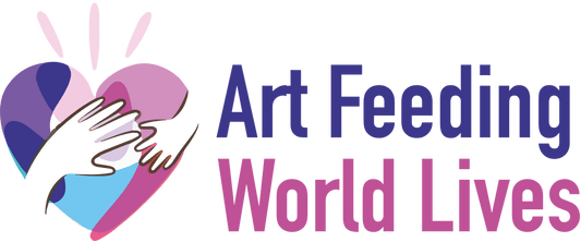 Art Feeding World Lives: We donate 1 kg of Food for Every Paint by Numbers sold during May!