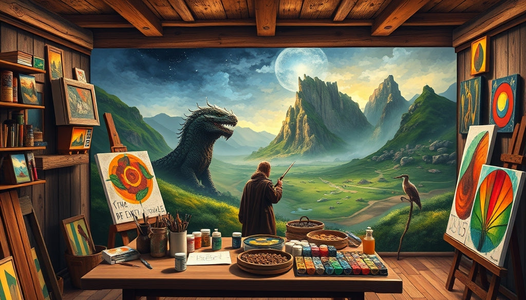 Personalized Paint by Numbers Kits for Weddings Featuring Iconic Moments from The Lord of the Rings