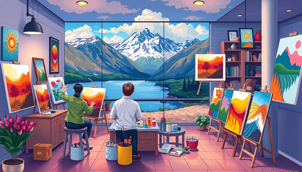 Discover the Best Paint by Numbers Kits for Adults Looking to Relax and Unwind