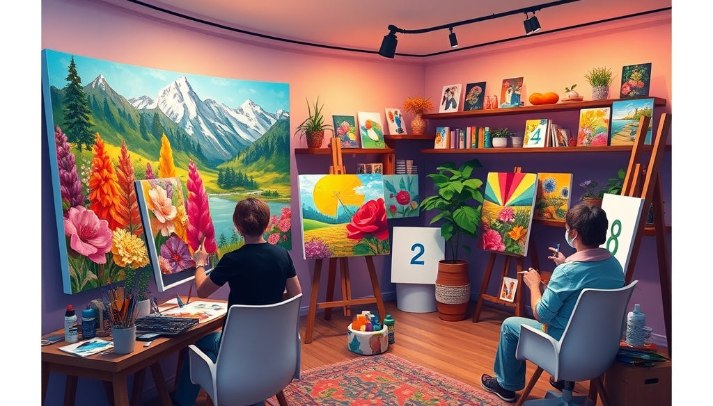 Get Started: Easy-to-Paint Kits for Beginners and Seniors Alike