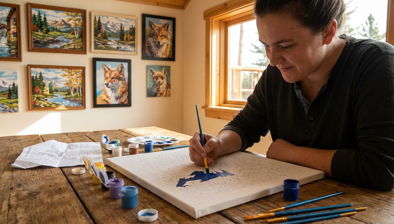 Masterpiece on a Budget: Cheap Paint by Numbers Kits for Beginners (Fast Shipping Included!)