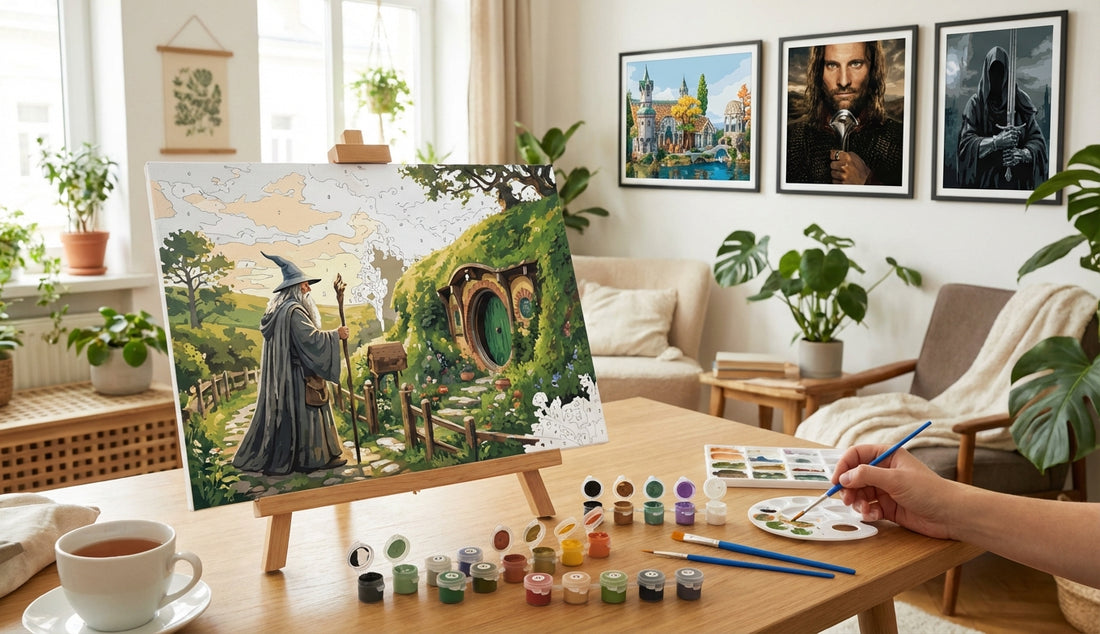 Unlock Creativity: The Easiest Way to Paint Iconic LOTR Scenes (No Skill Needed!)
