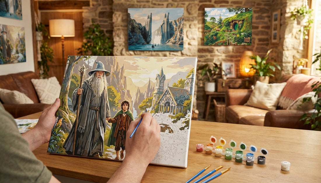 High-Quality Lord of the Rings Canvas Paint by Numbers Kits for Sale Online