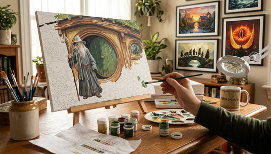 Why Lord of the Rings Paint by Numbers is the Perfect Hobby for Adults Over 30