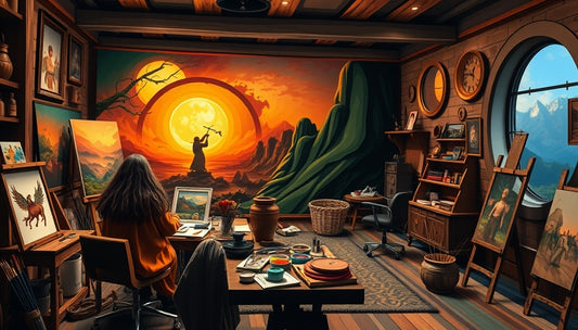 Discover the Best Paint by Numbers Kits for Adults Inspired by The Lord of the Rings