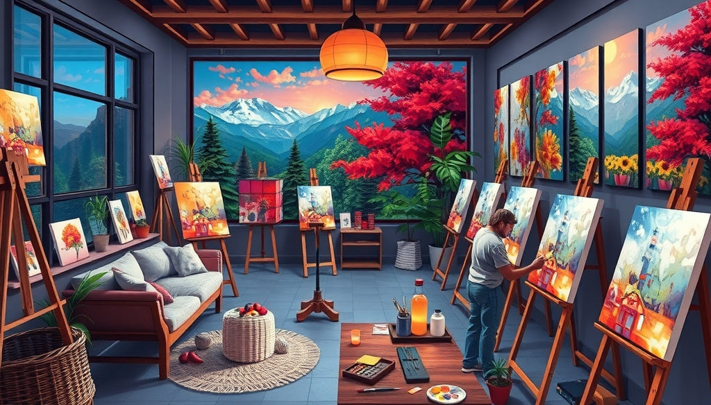 Discover the Best Paint by Numbers Kits for Adults in the US to Relieve Stress and Unleash Your Creativity