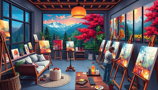 Discover the Best Paint by Numbers Kits for Adults in the US to Relieve Stress and Unleash Your Creativity