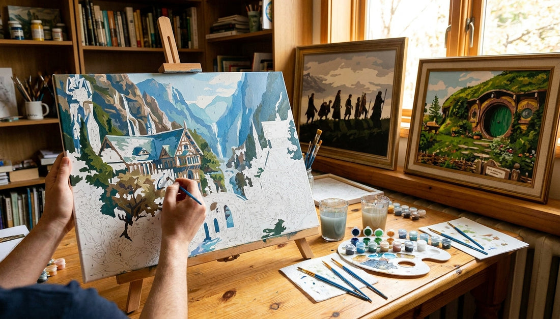 Your Journey to Creativity: High-Quality Lord of the Rings Paint by Numbers Kits for Sale Online