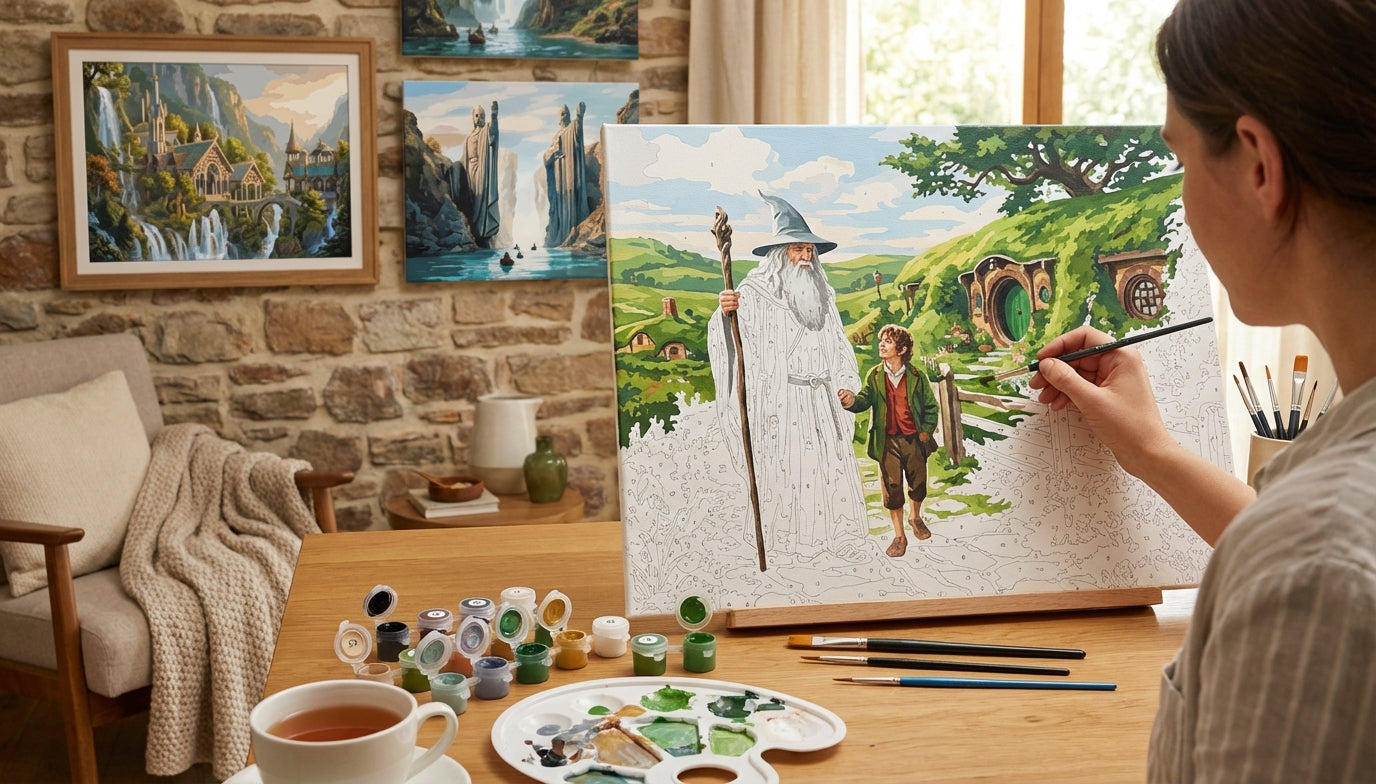 The 7 Wonders of Middle-earth: Must-Have LOTR Paint by Numbers Sets