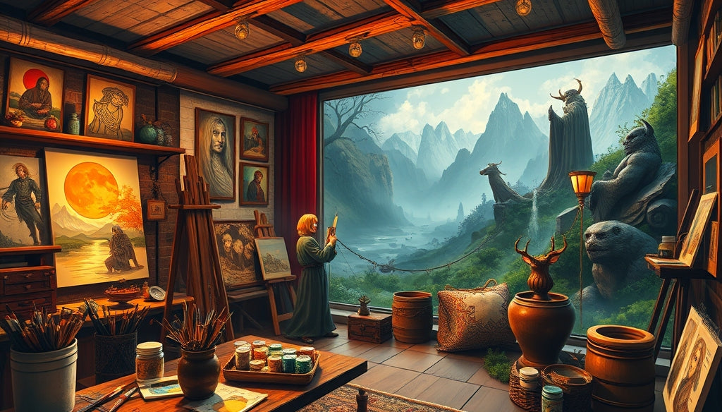 Create Your Own Paint by Numbers Canvas from Your Favorite The Lord of the Rings Image