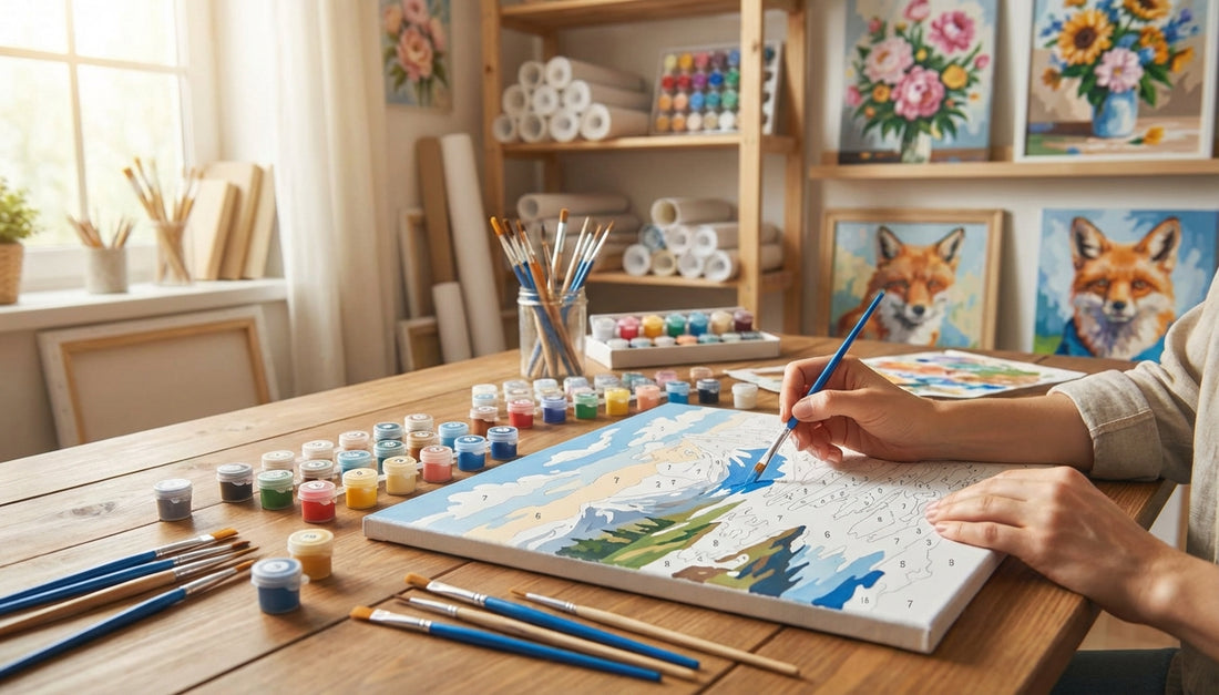 Top 5 Cheap Paint by Numbers Kits for Beginners with Free Shipping in the USA