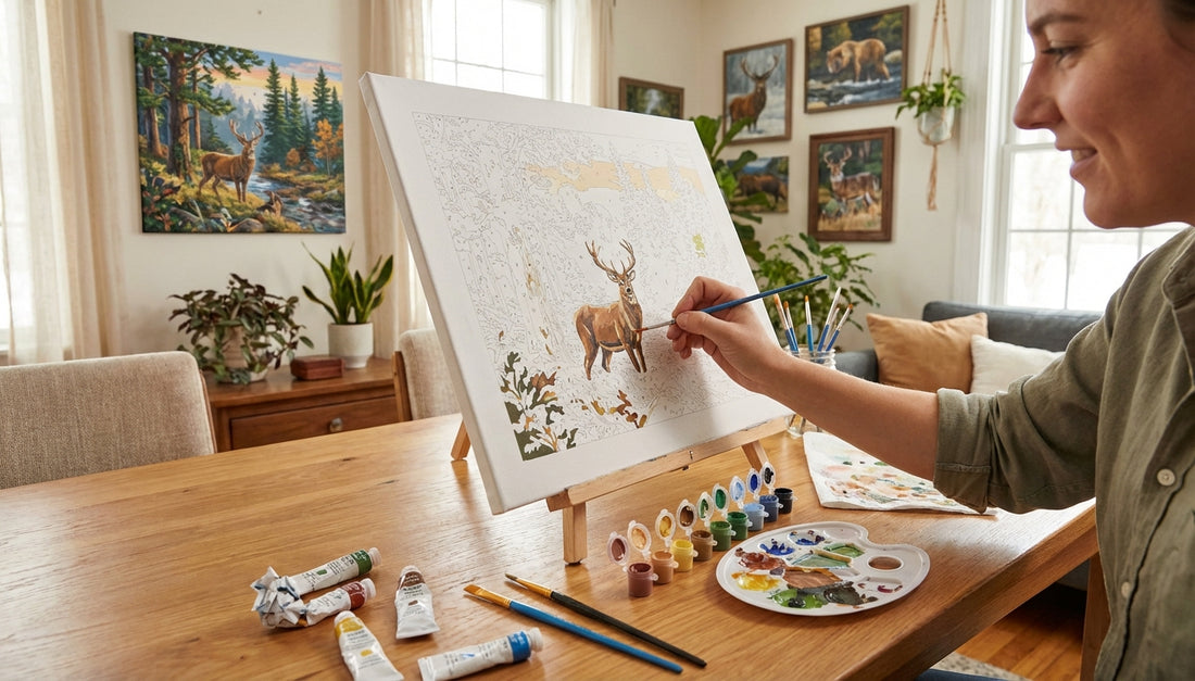 Wildlife Nature PBN: Kits for Adults