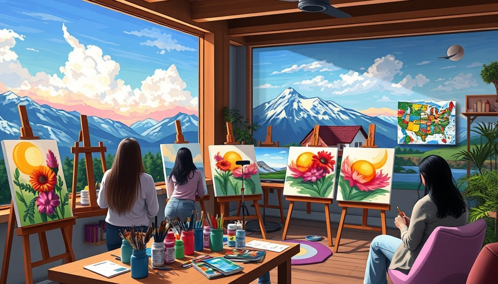 Create Memories: Custom Paint by Numbers Kits for Couples to Enjoy Together