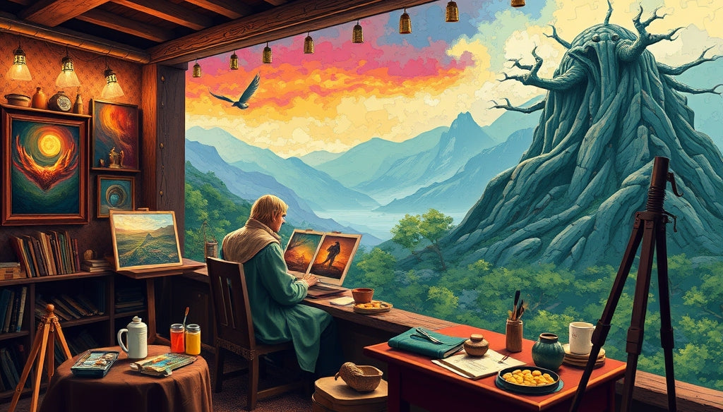 Paint Your Heart Out: Flower-Themed Paint by Numbers Kits for The Lord of the Rings Lovers