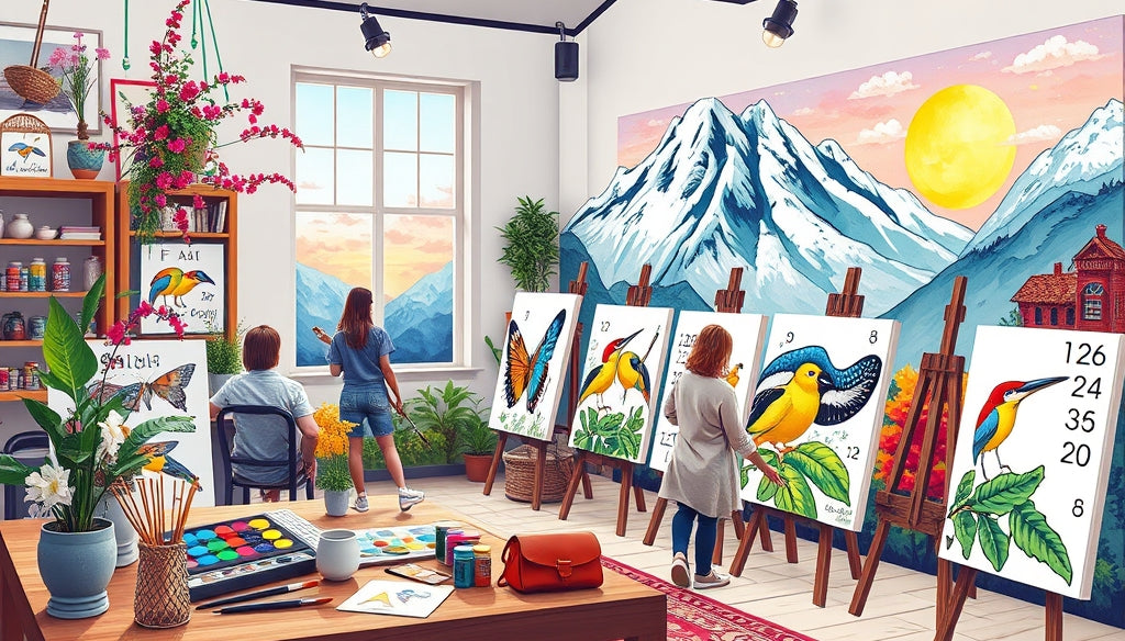 Discover the Best Paint by Numbers Kits for Adults: Relaxing Creative Hobbies Made Easy