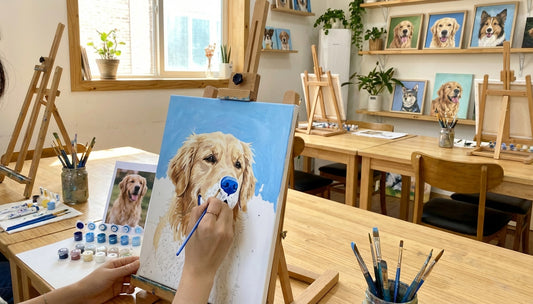 Custom Pet PBN Kits: Paint Your Furry Best Friend