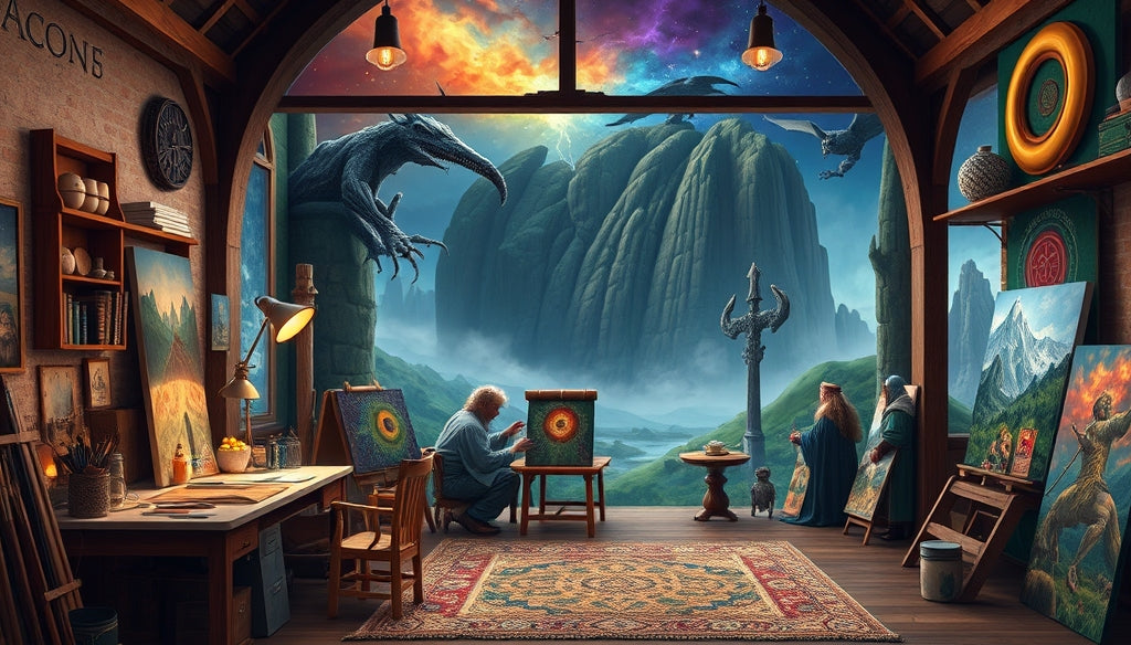 Discover the Best Paint by Numbers Kits for Adults Featuring Lord of the Rings: A Creative Escape