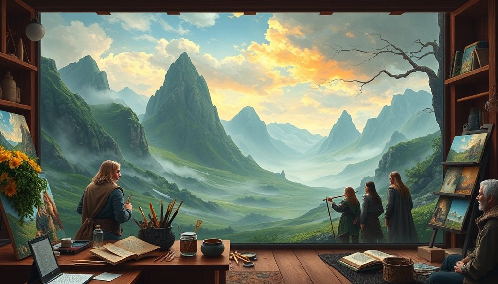 Discover the Best Paint by Numbers Kits for Adults Inspired by The Lord of the Rings