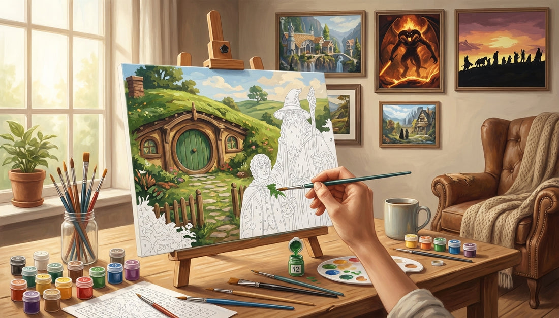 Budget-Friendly Lord of the Rings Paint by Numbers: Start Your Arty Adventure Cheaply