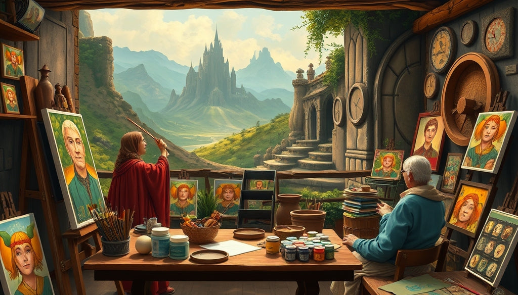 Discover the Best Paint by Numbers Kits for Adults Inspired by The Lord of the Rings