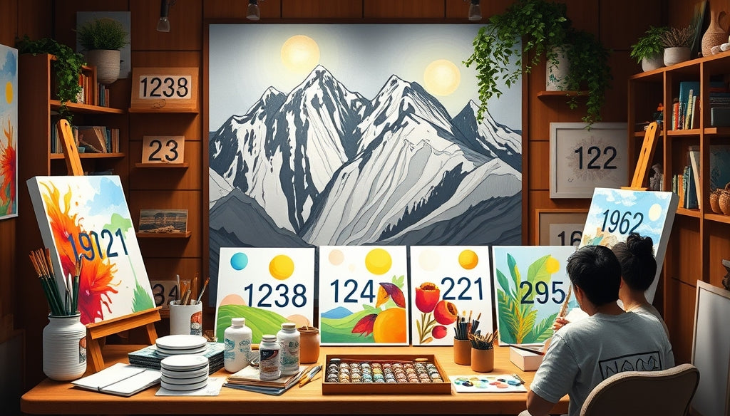 Discover Where to Buy Premium Paint by Numbers Kits in the US with Fast Shipping