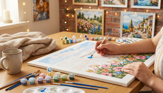 The Secret to Relaxation: Paint By Numbers Revealed!