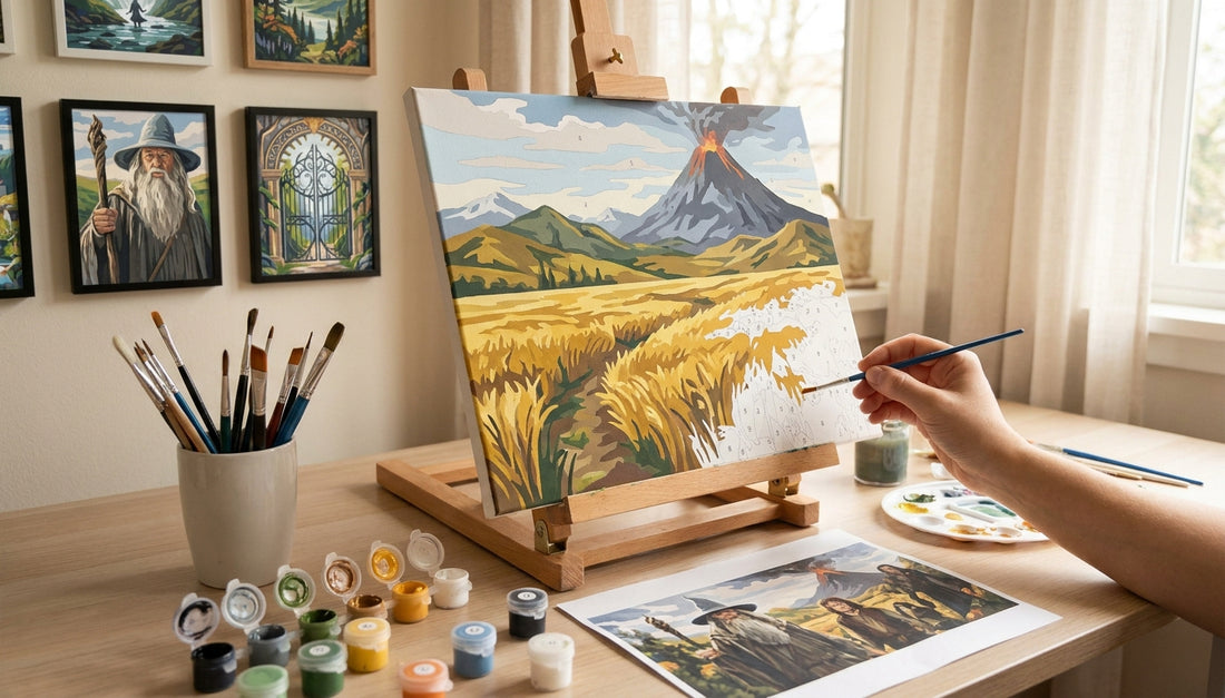 Is This the Best Lord of the Rings Paint by Numbers Kit Ever Made? Find Out!