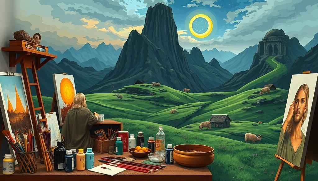 Where to Buy High-Quality Lord of the Rings Paint by Numbers Kits Online with Free Shipping in the USA