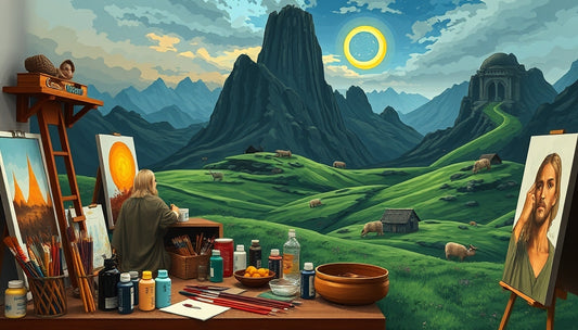 Where to Buy High-Quality Lord of the Rings Paint by Numbers Kits Online with Free Shipping in the USA