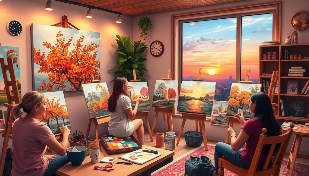 Discover the Best Paint by Numbers Kits for Adults in the US to Relieve Stress and Unleash Your Creativity