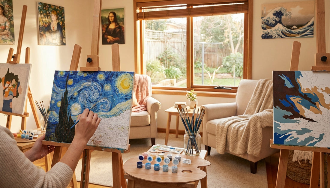 Famous Paintings PBN Kits: Bring Masterpieces Home