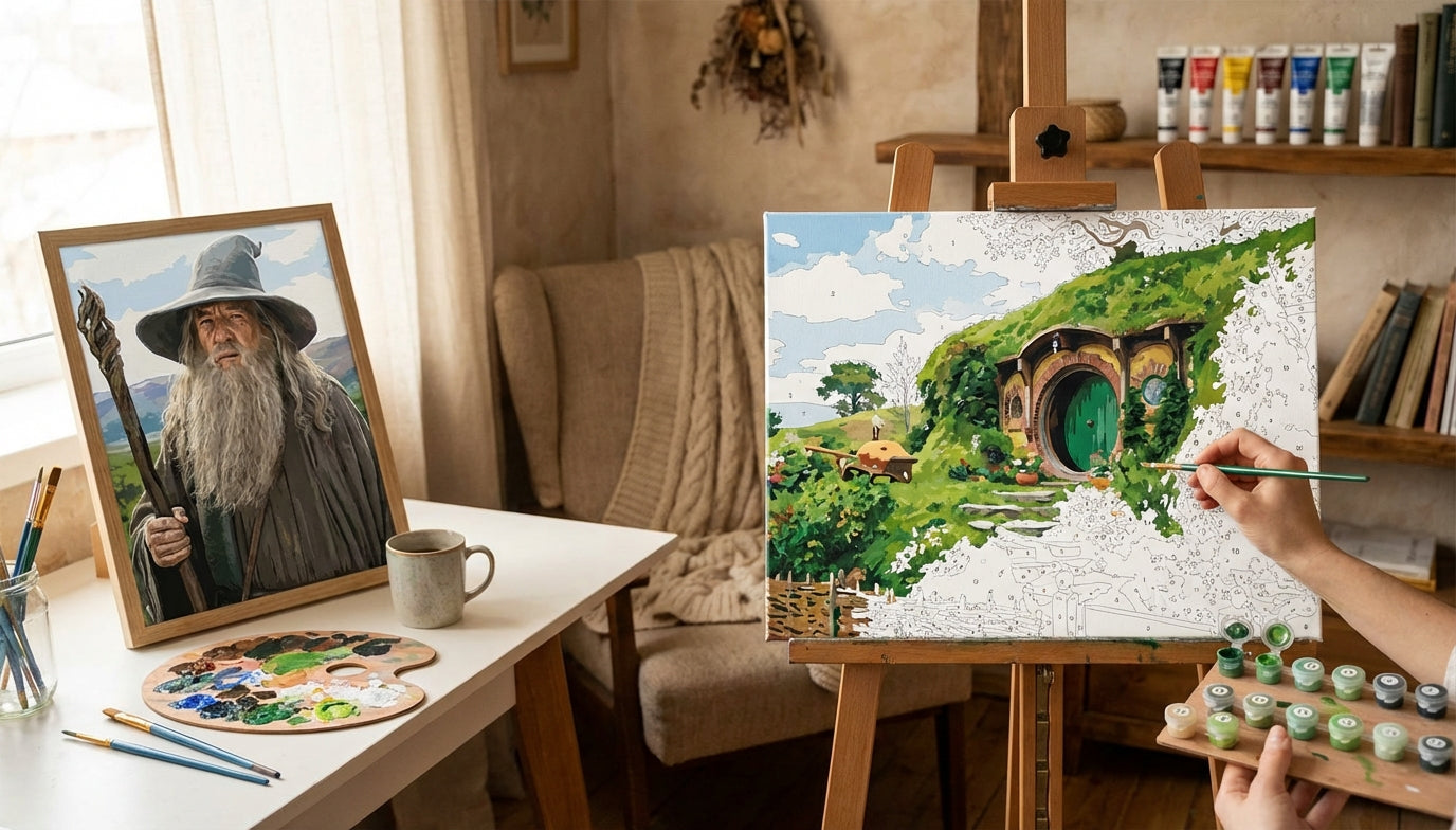 Don't Miss Out: Cheap Lord of the Rings Paint by Numbers for Beginners