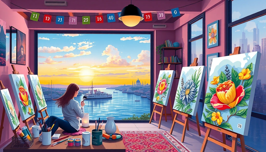 Discover the Best Paint by Numbers Kits for Adults in the US to Alleviate Stress and Unleash Your Creativity