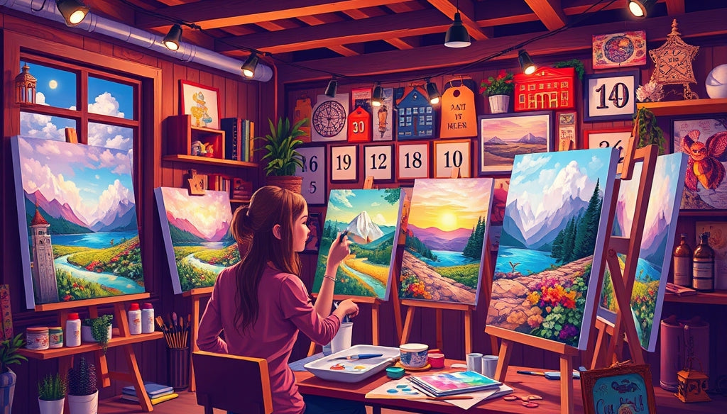 Get Creative: Custom Paint by Numbers Kits for Pet Lovers to Cherish Memories