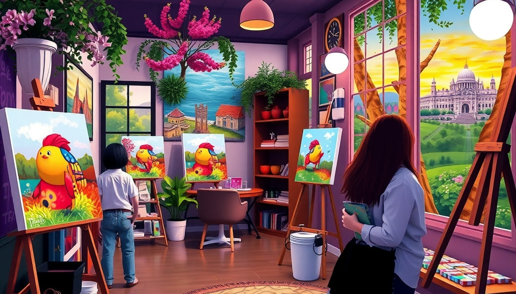 Discover the Best Paint by Numbers Kits for Adults in the US: Relaxation and Creativity Awaits
