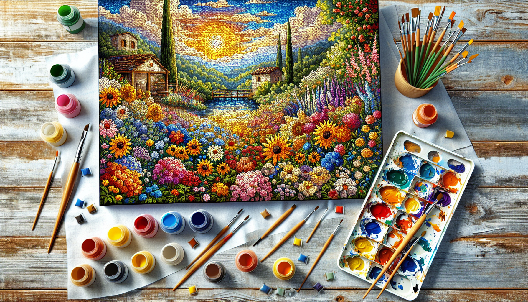 How Paint by Numbers Can Transform Your Downtime into Joyful Artistry