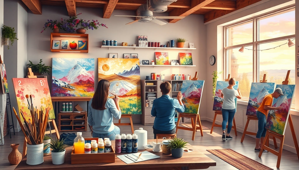 Discover Where to Buy Premium Paint by Numbers Kits in the US for Stress Relief and Creativity