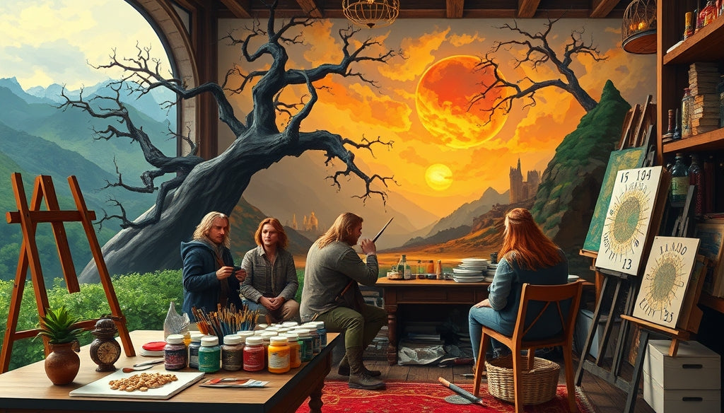 The Ultimate Guide to Paint by Numbers Sets on Sale with Fast Shipping for Tolkien Fans