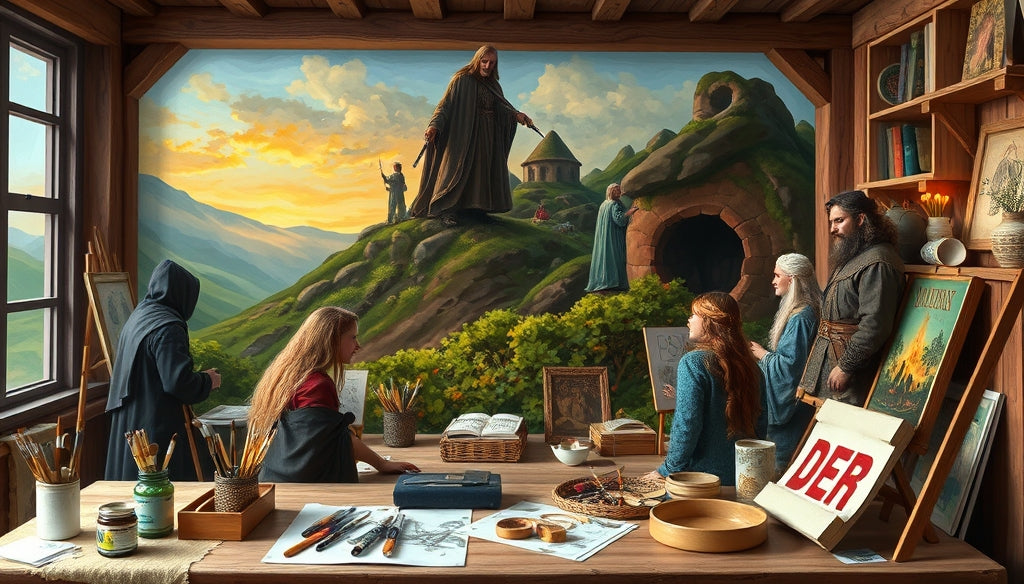 Discover the Best Paint by Numbers Kits for Adults: Unleash Your Inner Artist with Lord of the Rings Themes