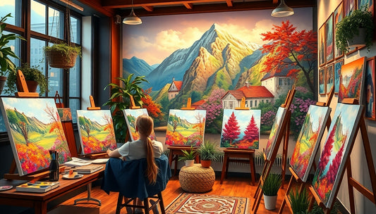 Discover the Best Paint by Numbers Kits for Adults Seeking Relaxation and Creativity