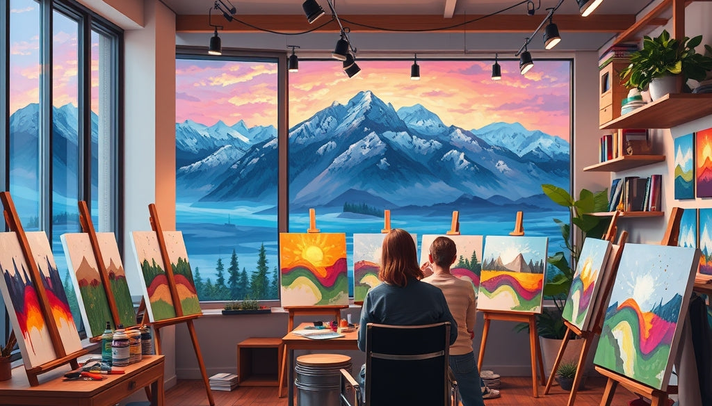 Find the Perfect Christmas-Themed Paint by Numbers Kits for Gifts