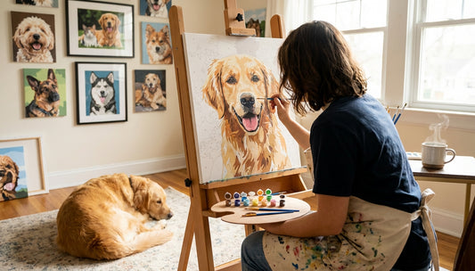 Personalized PBN Kits for Pet Lovers: Cherish Memories