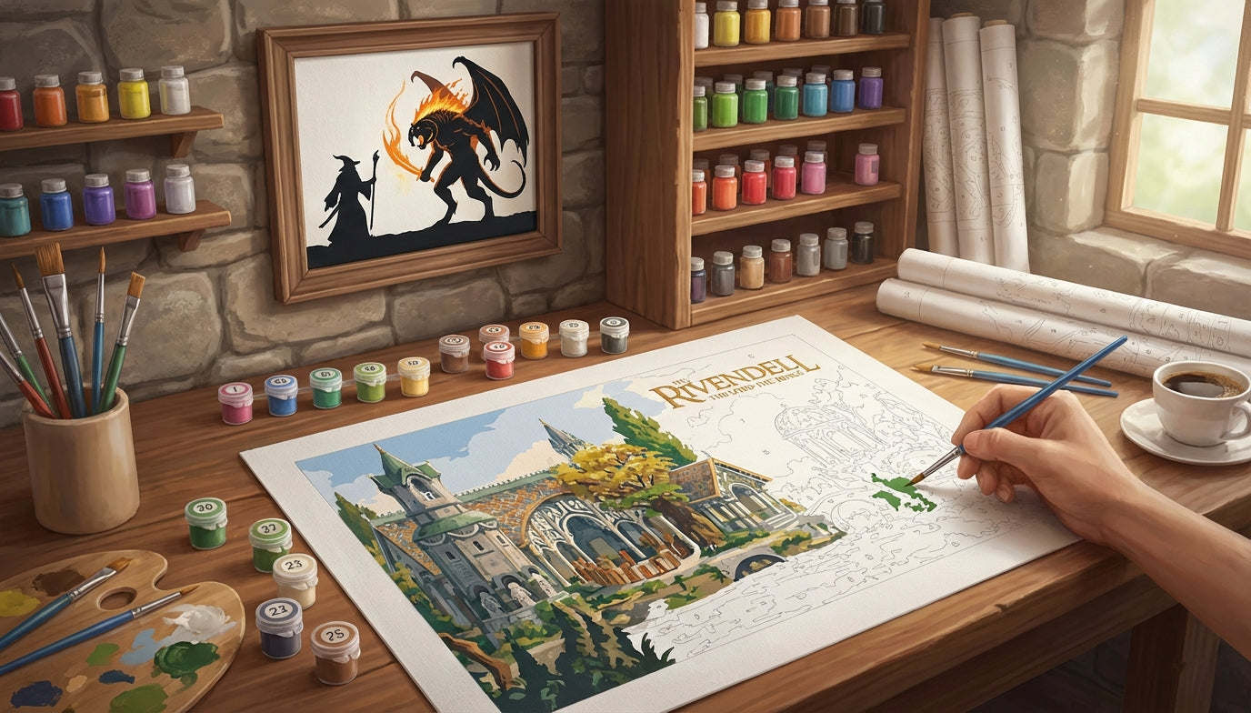 From Shire to Mordor: Your Next Big Paint By Numbers Challenge