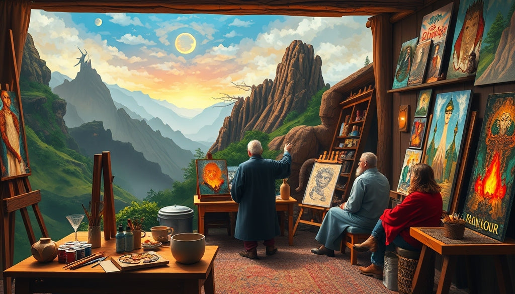 Discover the Best Paint by Numbers Kits for Adults Inspired by The Lord of the Rings