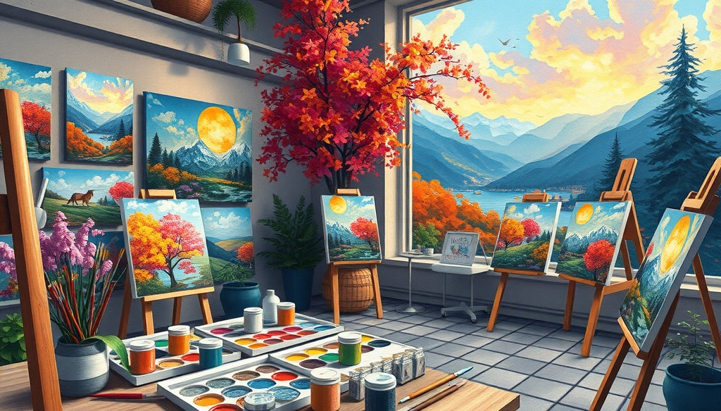 Discover the Best Paint by Numbers Kits for Adults in the US to Relieve Stress and Unleash Your Creativity