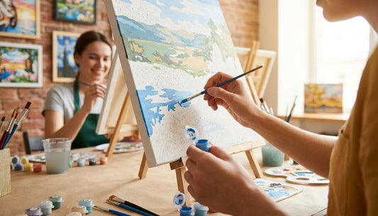 Art Therapy: Paint by Numbers for Mental Calm